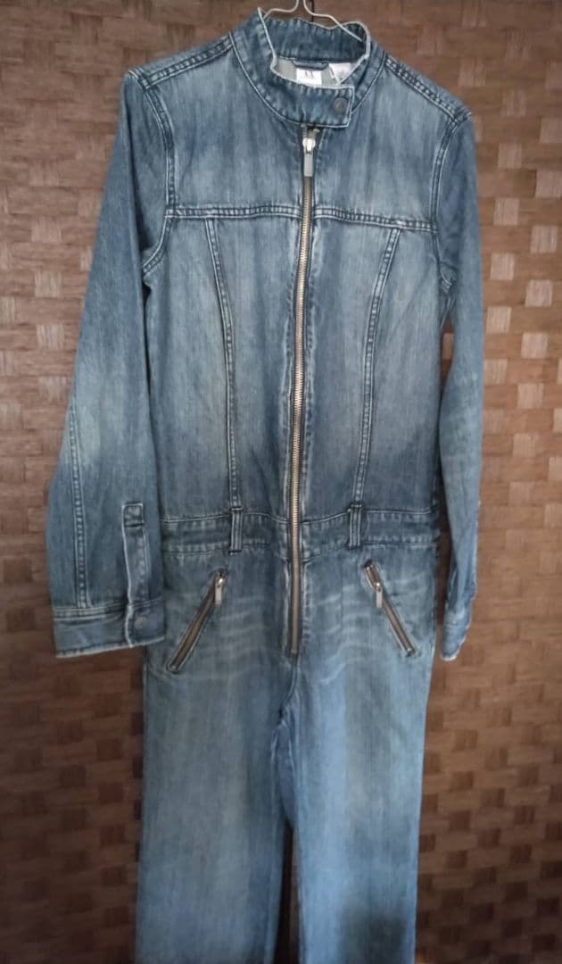 レア★レディースアルマーニエクスチェンジ デニムオーバーオール オールインワン