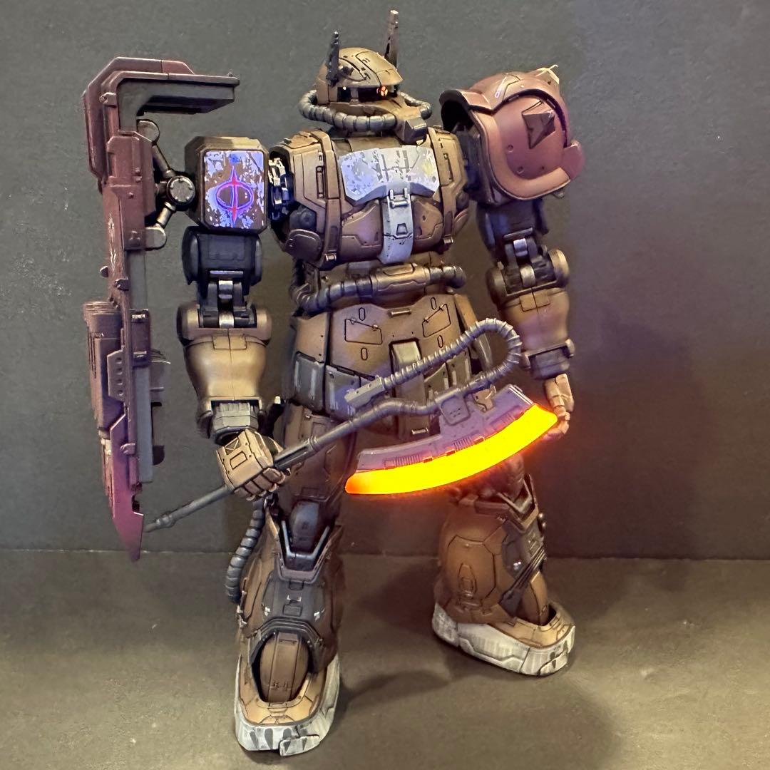 HG 1/144ザクⅡ ソラリ機 塗装完成品