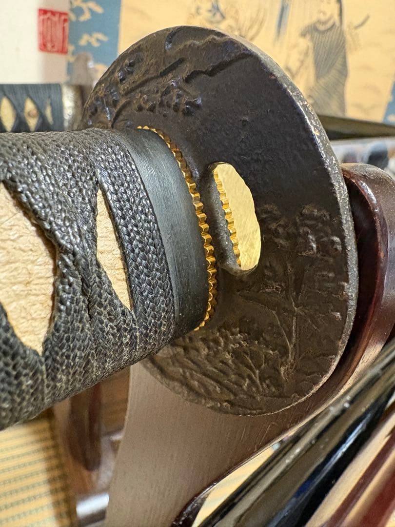 居合稽古刀［揃い金具古刀拵え］剣道形、居合、訳あり処分品