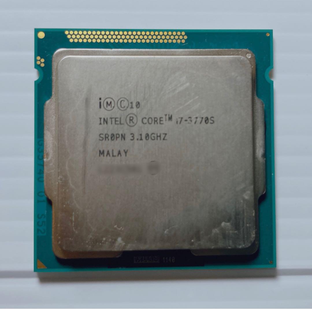 【動作確認済】 CPU Intel Core i7-3770S by Mercari