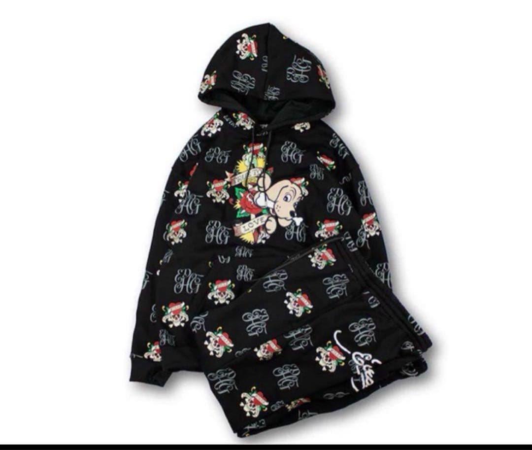 【GALFY】GALFYxEd Hardyコラボセットアップ