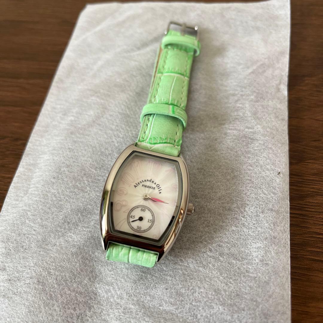 ALESSANdRA OLLA 腕時計 グリーン 未使用