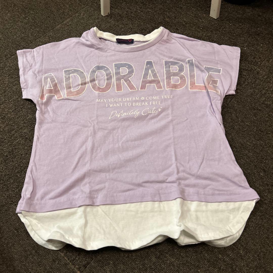 CO ANGEL ラベンダー Tシャツ 160