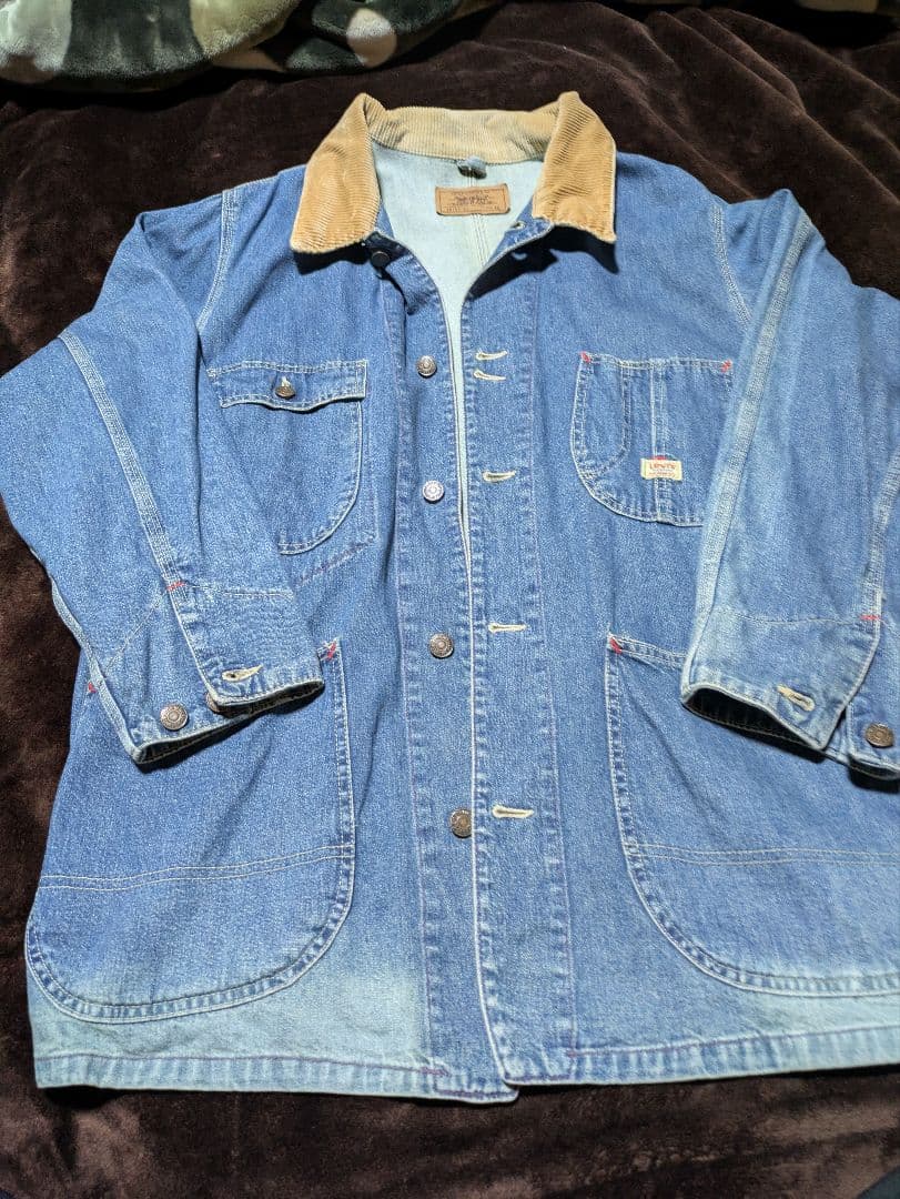 Levi's リーバイス デニム カバーオール 70742-21 USA製90s