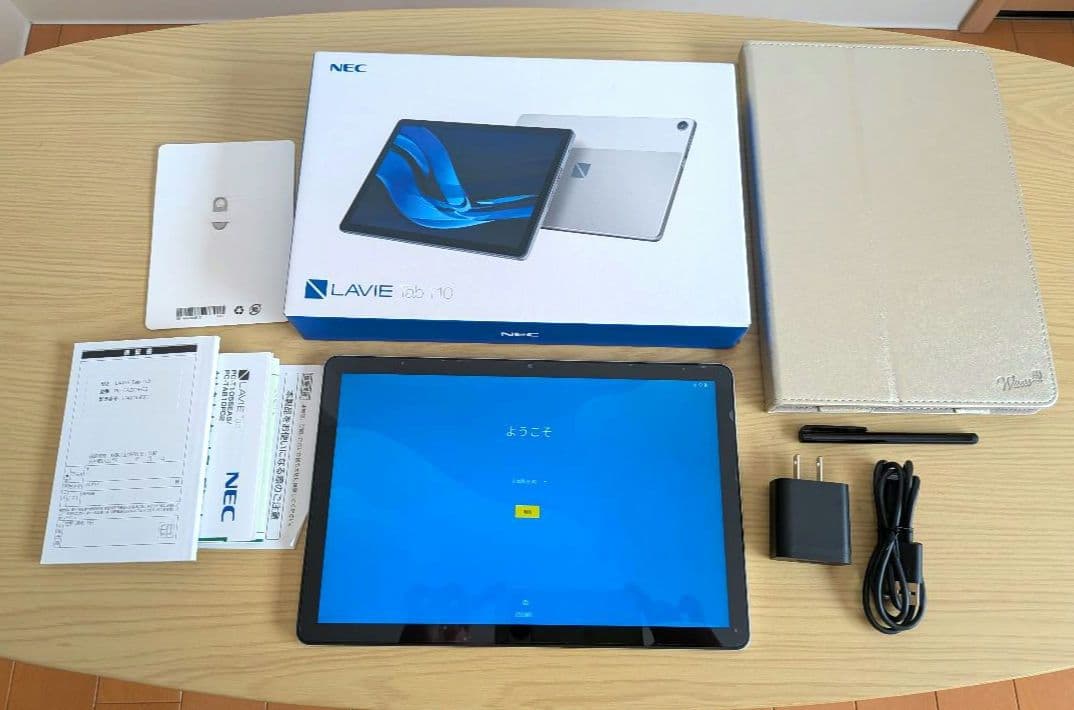 【ほぼ新品】2024年5月購入品 LAVIE Tab T10　ケースつき