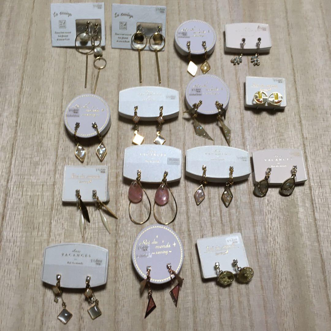 アクセサリー　イヤリング　セット　まとめ売り　お得　かわいい