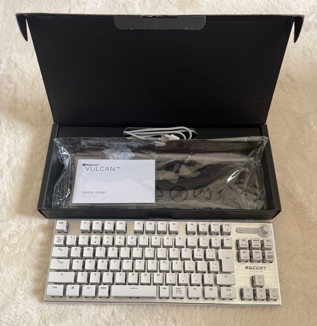 ROCCAT VULCAN TKL メカニカルキーボード 白