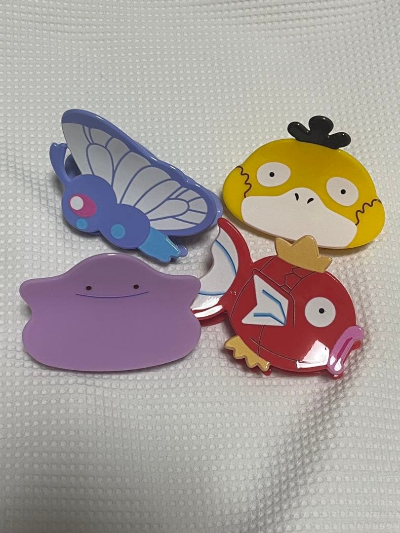ポケモン　ヘアクリップ　4点セット
