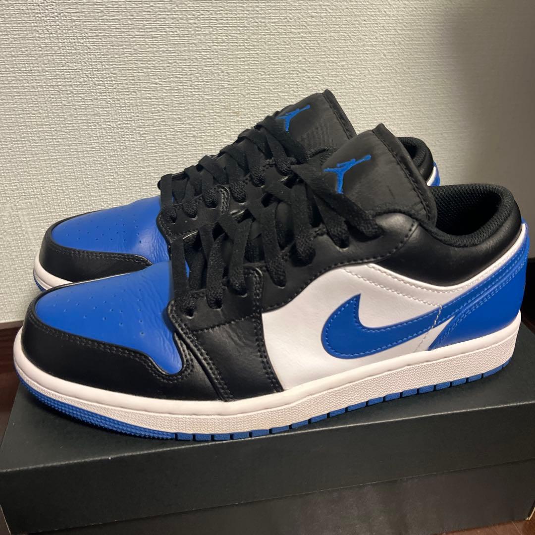 Nike Air Jordan 1 Low ロイヤルブルー　26cm 値下げ可能 by メルカリ