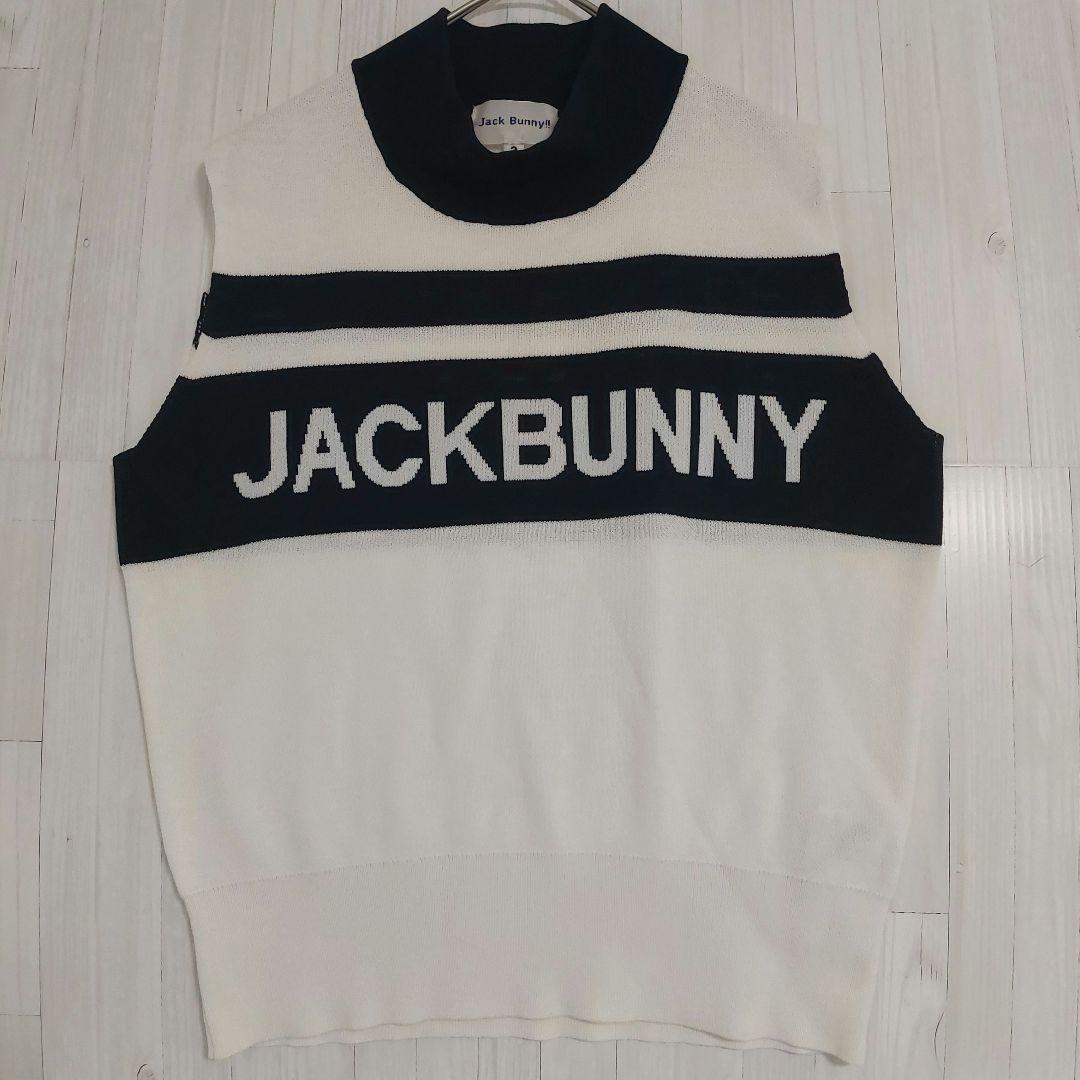 【美品】Jack Bunny!! レディース ゴルフ ベスト ノースリーブ 2