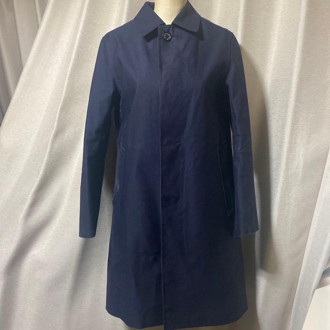 MACKINTOSH ネイビー ステンカラーコート 36 by メルカリ