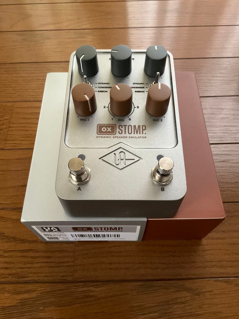 UAFX OX STOMP ダイナミックスピーカーエミュレーター