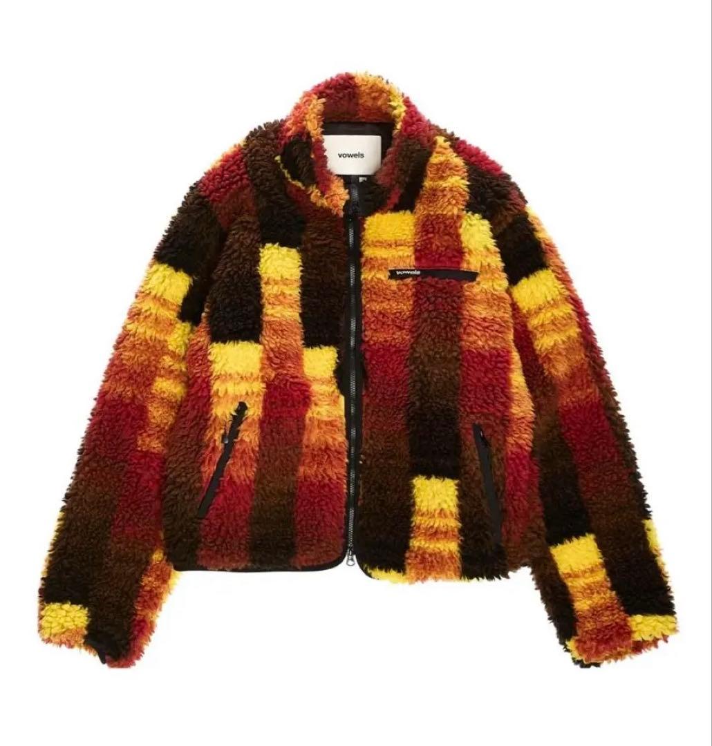 vowels バウルズ　Jacquard Sherpa Jacket