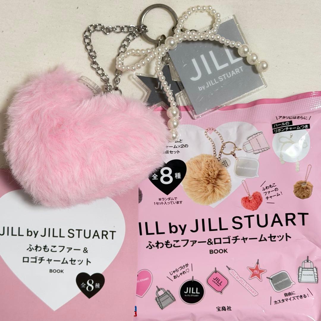 JILL BY JILLSTUART ふわもこファー&ロゴチャームセット　リボン by メルカリ