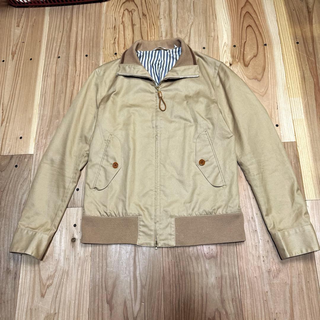 エディフィス EDIFICE ダブルジップ 革タブ ブルゾン ジャケット38