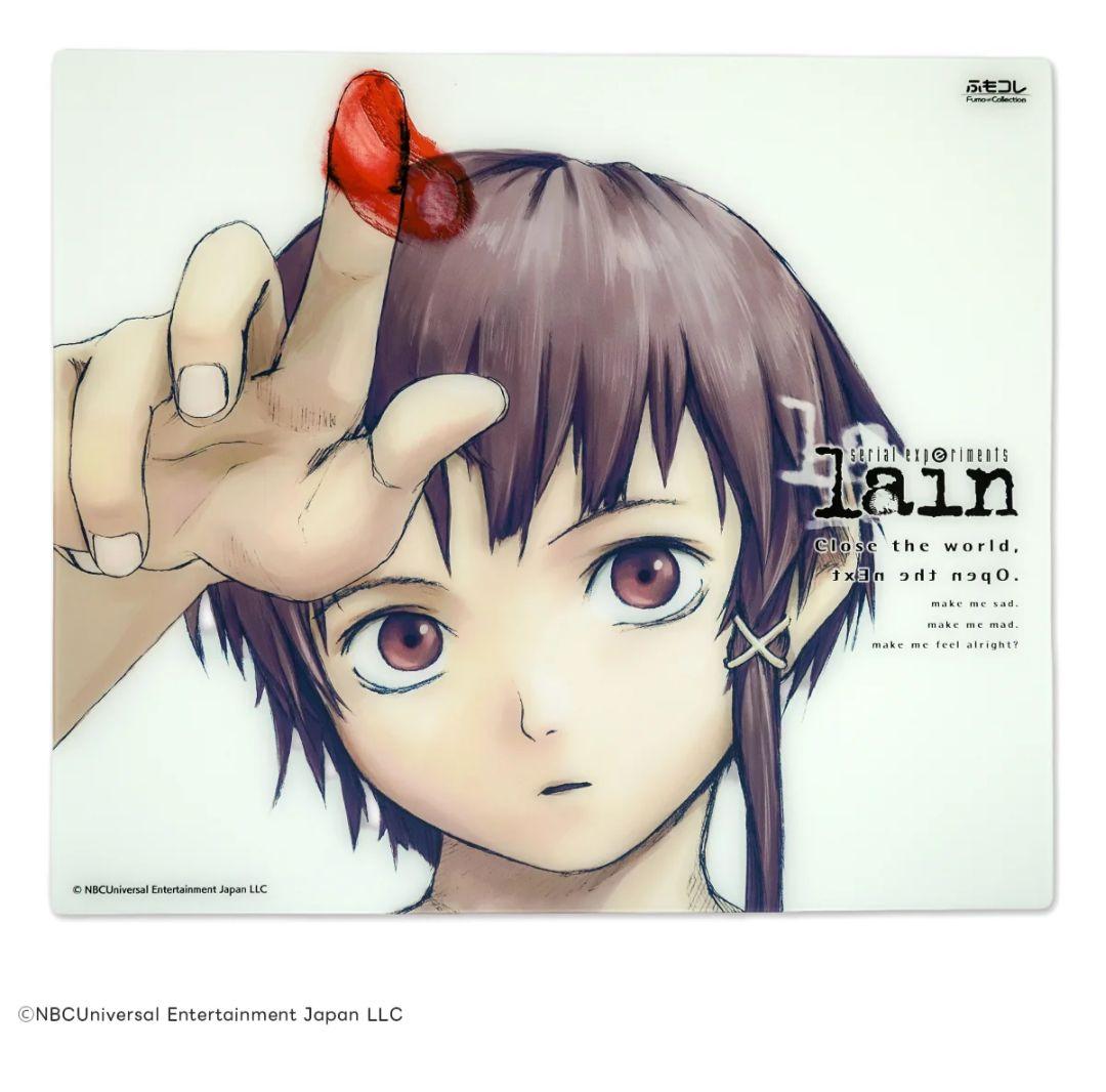 未使用品！serial experiments lain ガラスマウスパッド