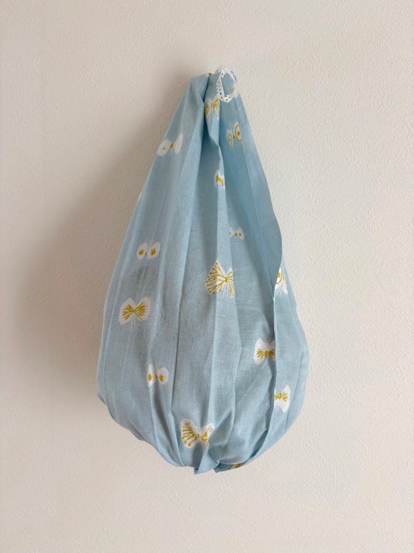 ミナペルホネンの生地使用　hana hane エコバッグ