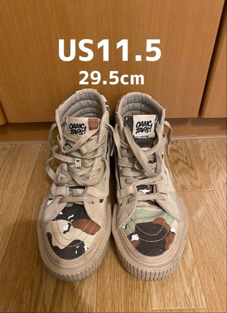 WTAPS VANS SK-8 Hi OAMC US11.5 29.5cm