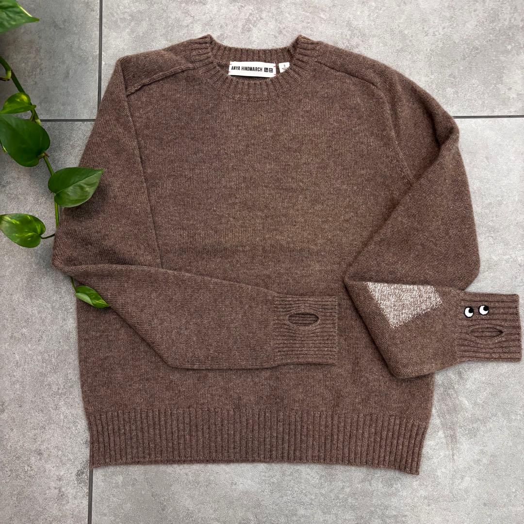1回着用　アニヤハインドマーチ　 UNIQLO カシミヤ100% セーター　S