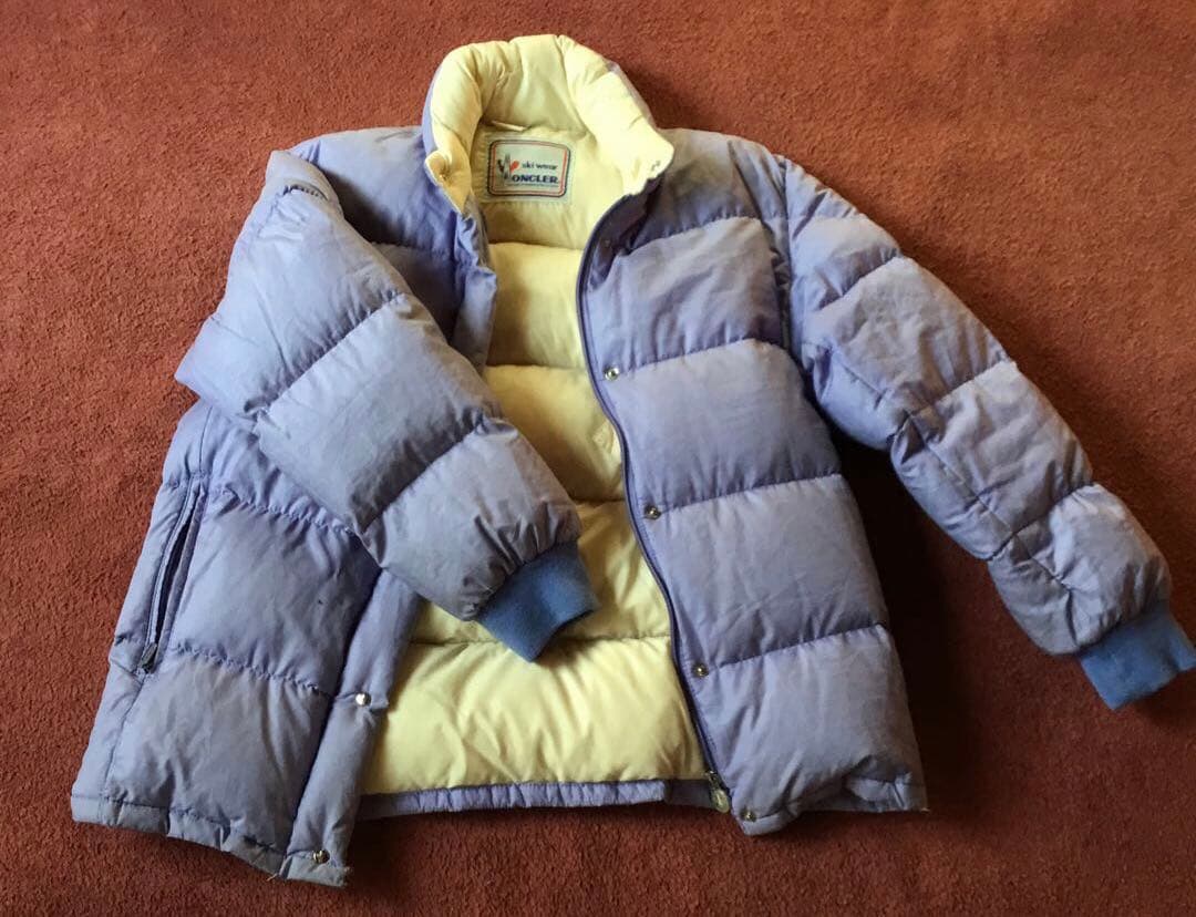 ⭐︎MONCLERモンクレール80sヴィンテージアシックス紫スキーウェア⭐︎M-L⭐︎