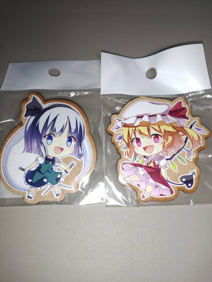 東方Project フランドール魂魄妖夢 木製キーホルダー まとめ売り！