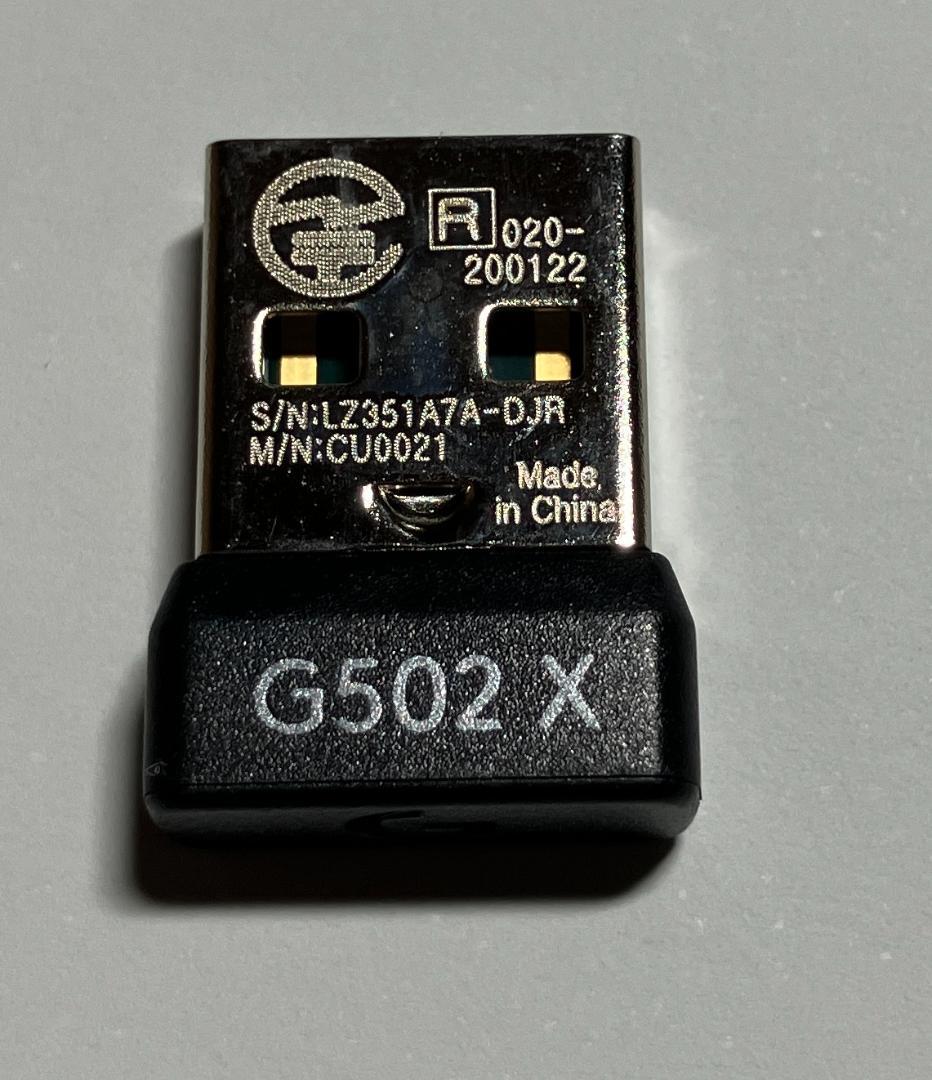 Logicool LIGHTSPEED レシーバー 変換アダプタ USBケーブル