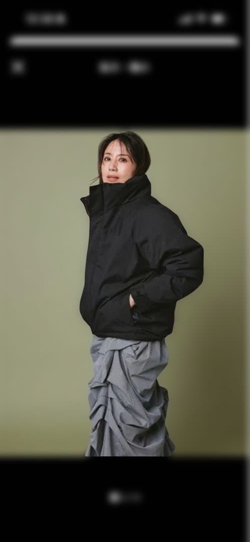 FORME フォルム　東原亜希　ダウン　ショート　2023AW