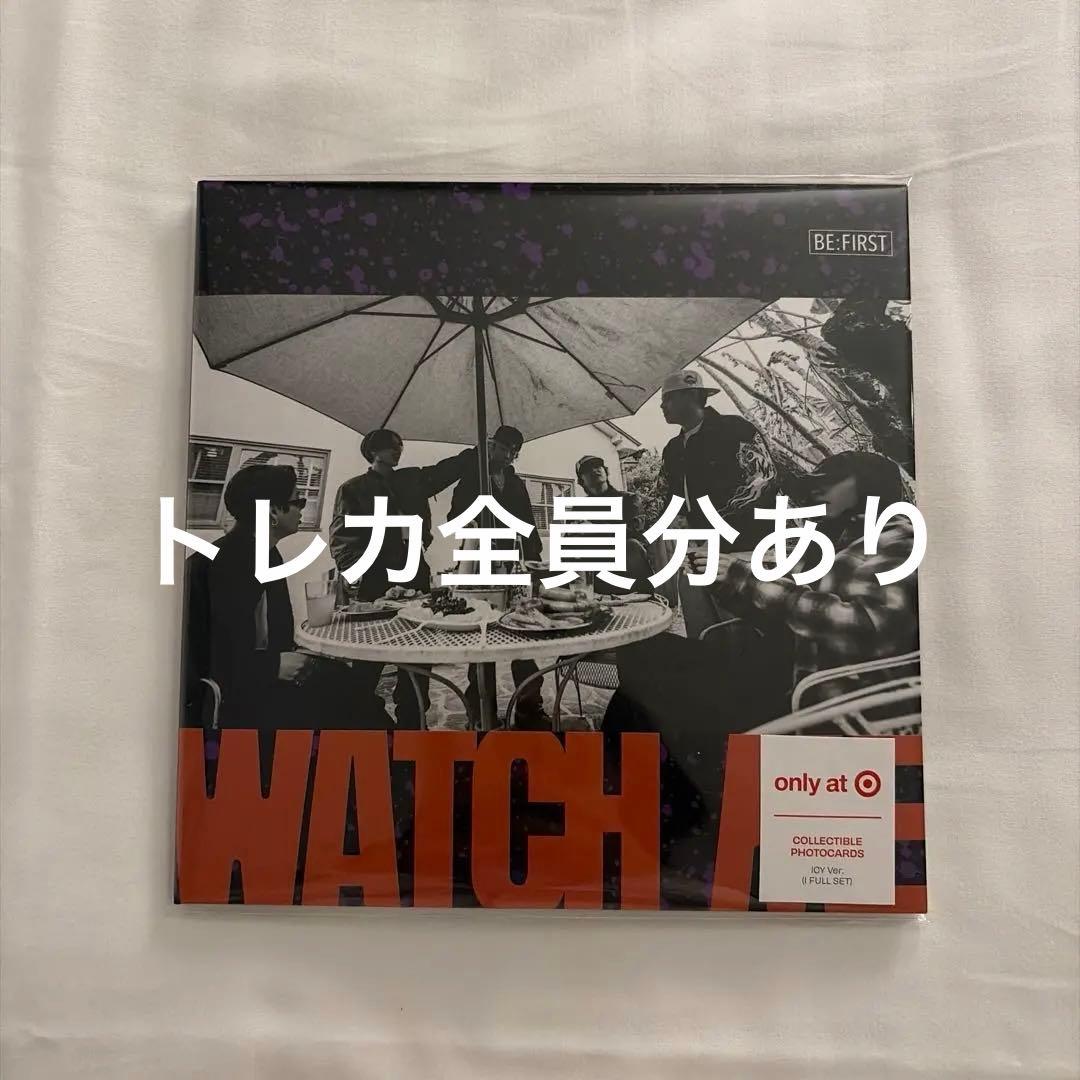 トレカ全員分 BE:FIRST WATCH ME ICY Ver. CD