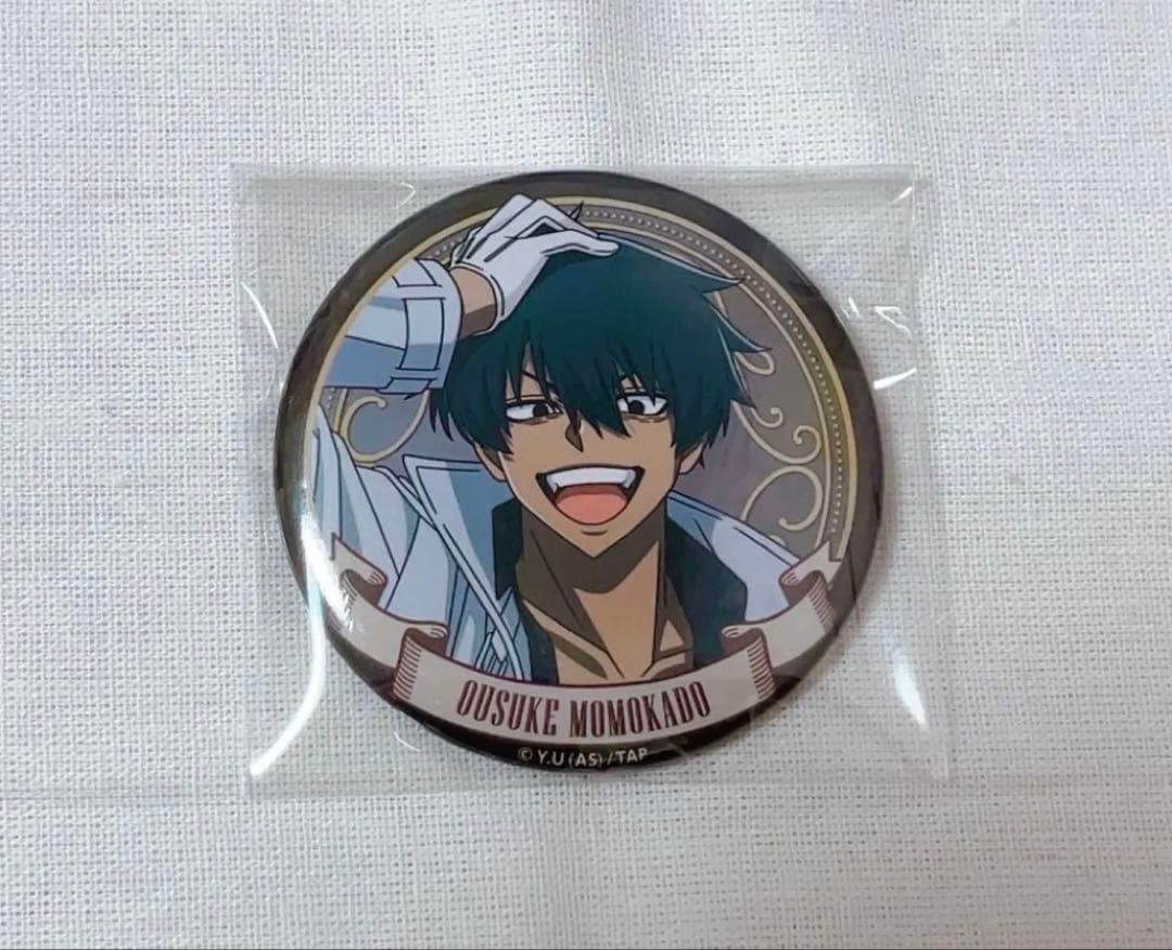 【桃源暗鬼】 桃角桜介 人狼 ハンズ 缶バッジ