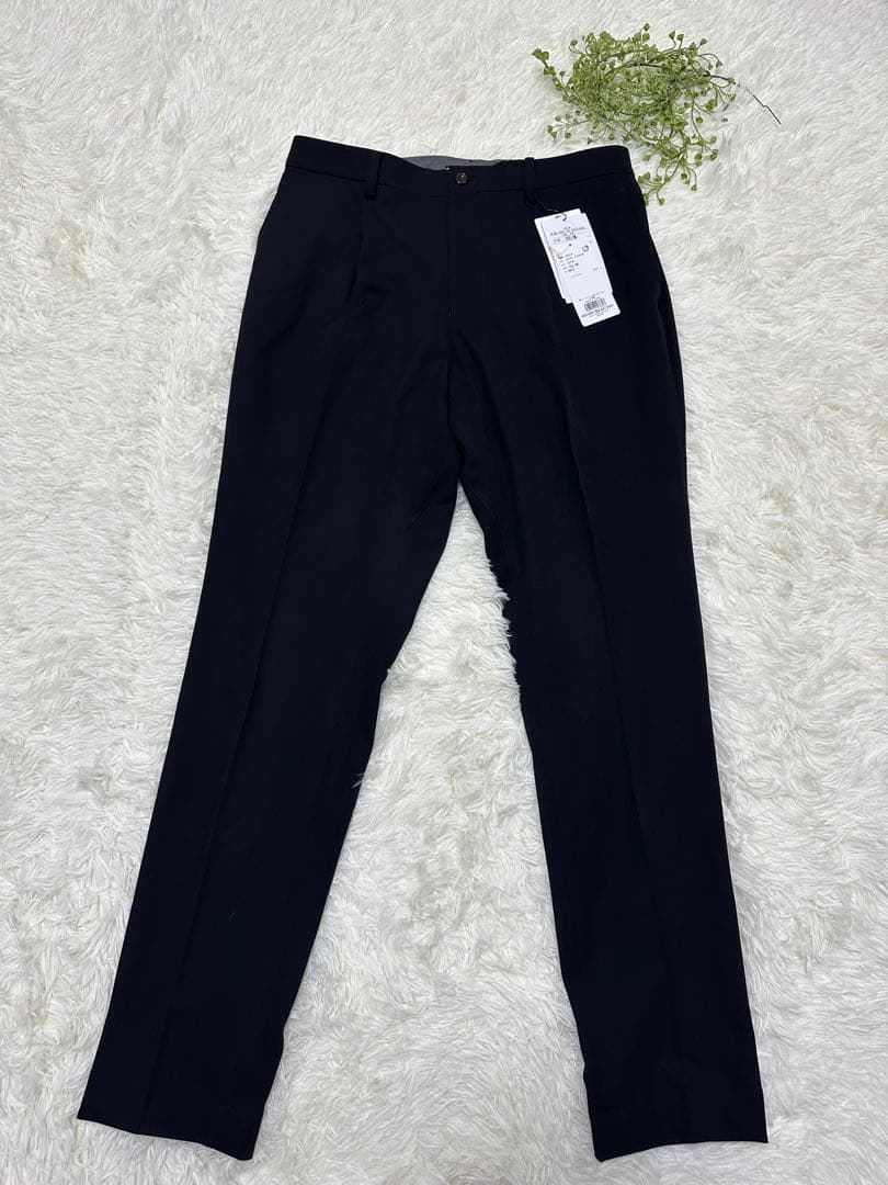 タケオキクチ ウエスト調節可 スラックス ビジネス カジュアル兼用 ドローコード by メルカリ