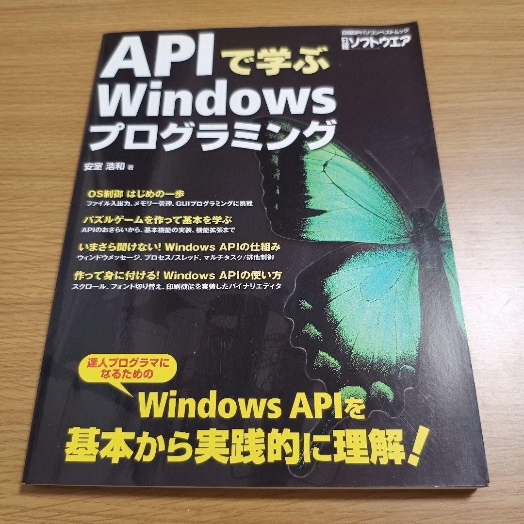 APIで学ぶWindowsプログラミング 基本から実践的に理解!