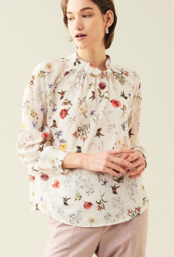 トゥモローランド　ブラウス　ボタニカル