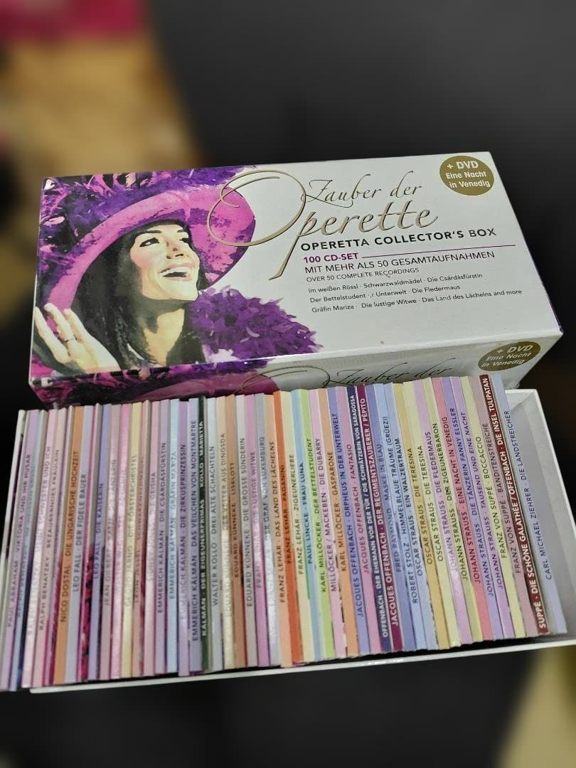 Zauber der Operette 100枚組 CDボックス