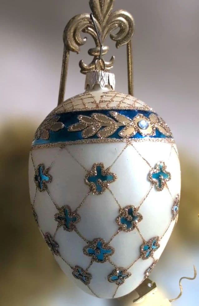 ☆クリスマスオーナメント　＊☆Victorian　egg☆ヴィンテージ