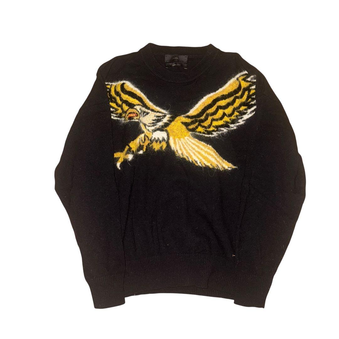 Rare Diesel 00s Eagle Design Mohair Knit