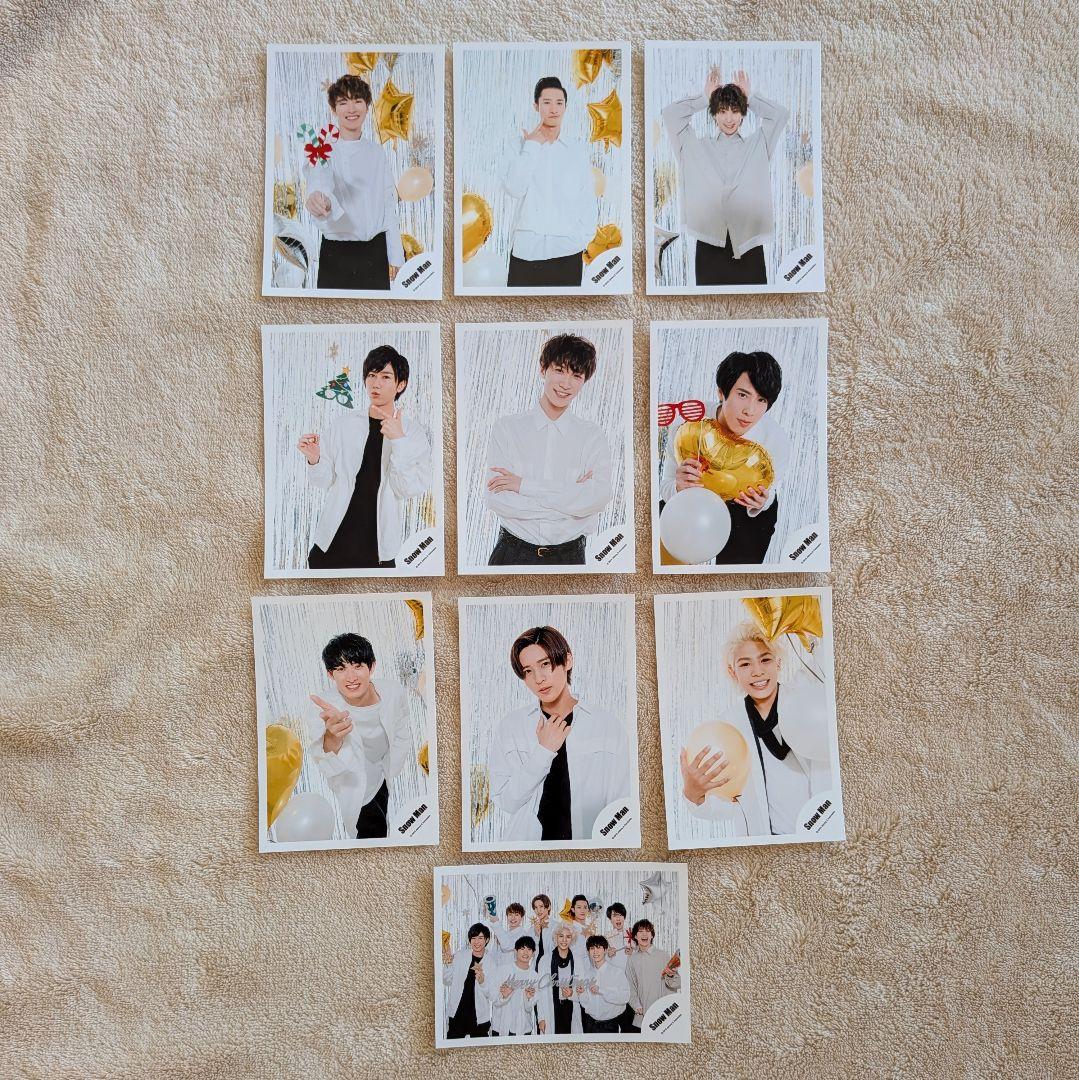 SnowMan グリーティング ミニフォト クリスマス 10枚セット