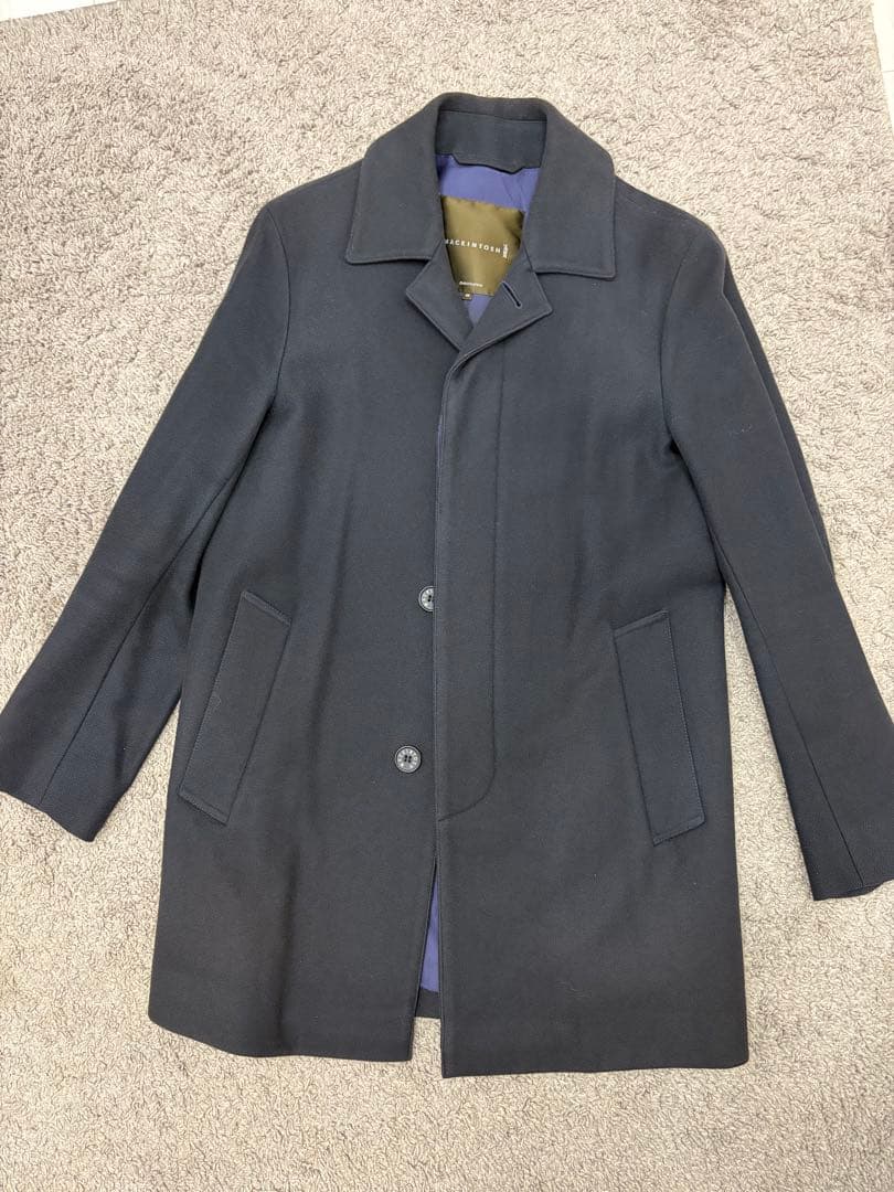 MACKINTOSH (マッキントッシュ) ステンカラーコート ネイビー