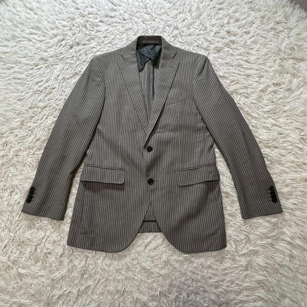 【美品】THE SUIT COMPANY ジャケット Sサイズ ストライプ