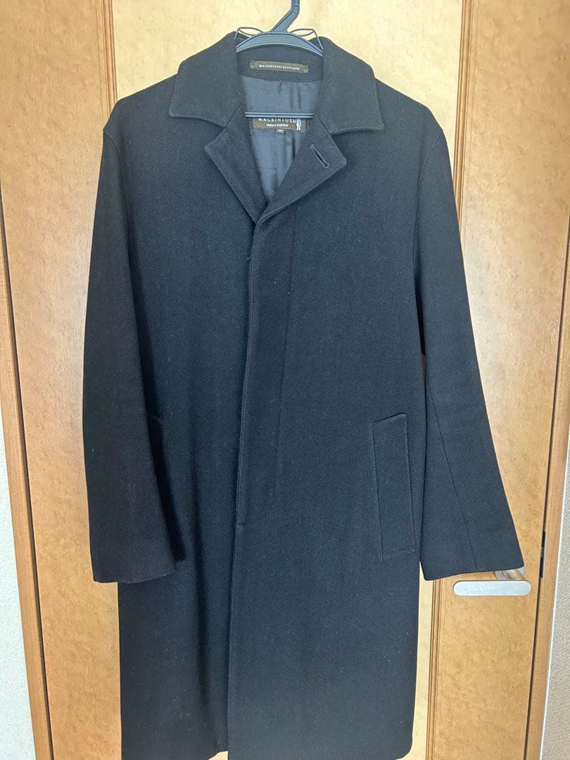 Macintosh ステンカラーコート ブラック