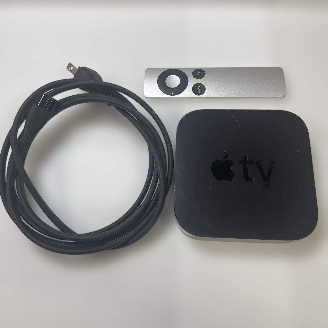 AppleTV　 動作確認済　リモコン　ケーブル付