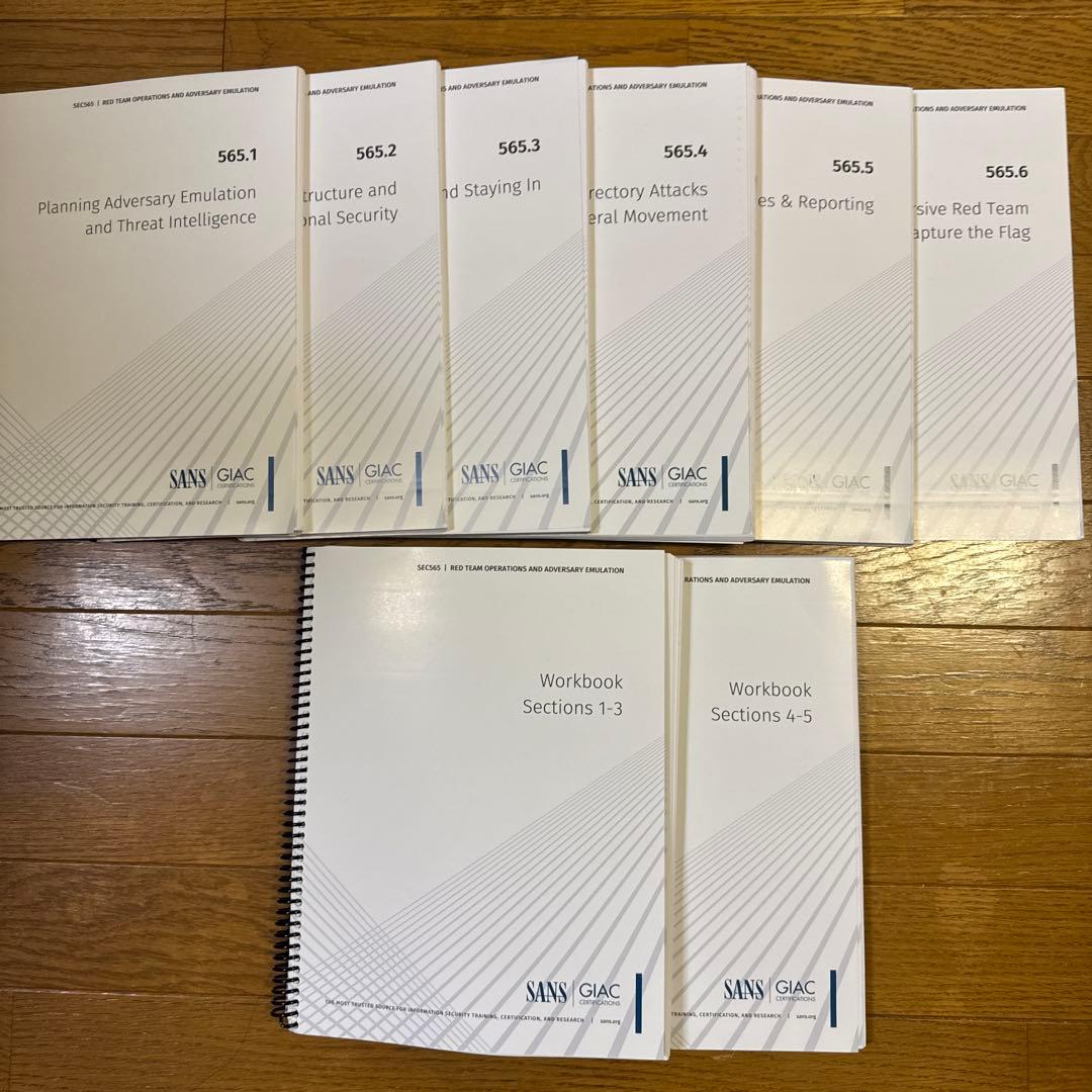 SANS SEC565 textbook