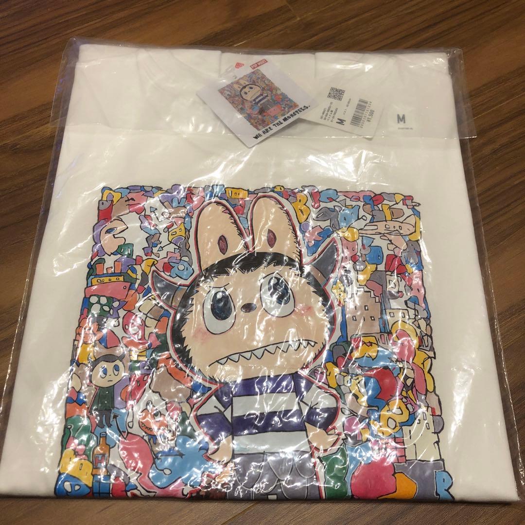 ラブブ ユニクロ ポップマート UT Mサイズ 白 新品未使用