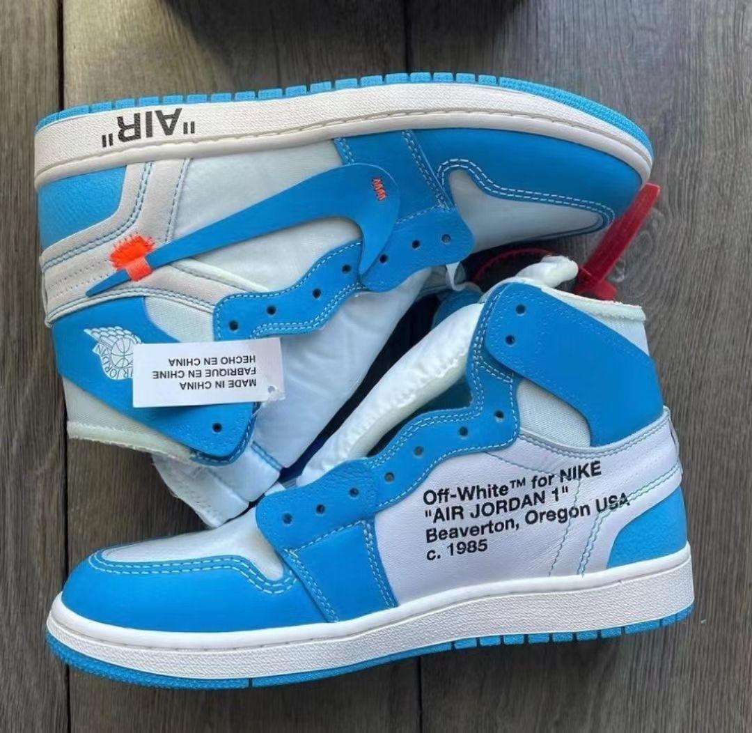 Off-White×NIKE JORDAN 1 UNC