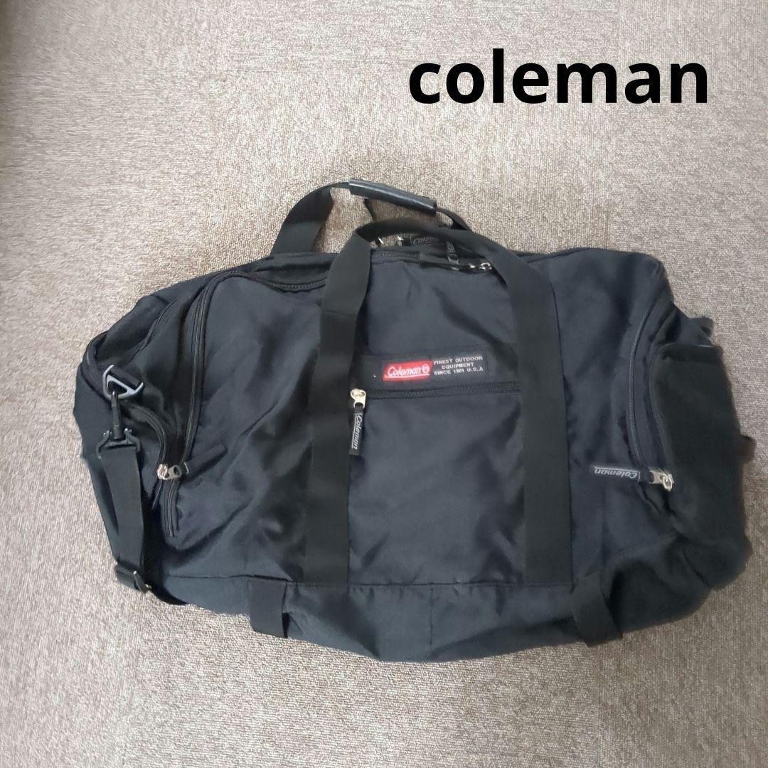 Coleman ボストンバッグ ブラック 旅行用
