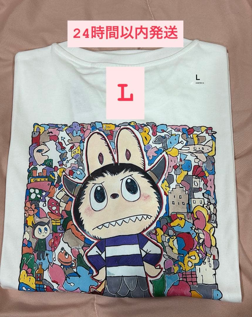 UNIQLO POPMART ユニクロ　ポップマート　ラブブ　Lサイズ　ホワイト