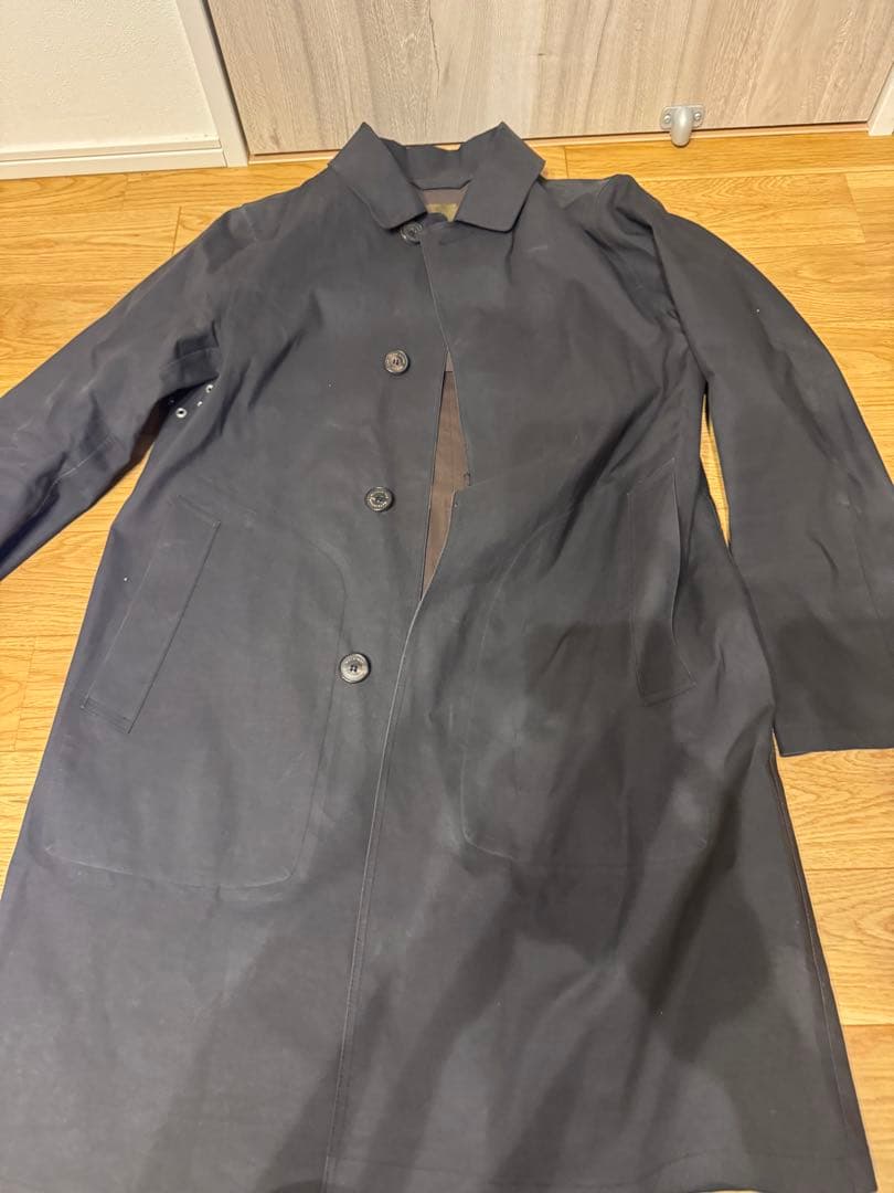 Mackintosh マッキントッシュ　黒　ブラック　ロングコート　38サイズ by メルカリ