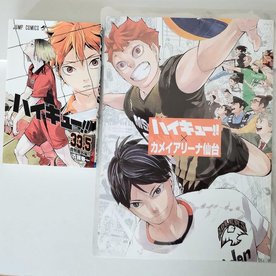 ハイキュー!! カメイアリーナ仙台 限定パンフレット / 33.5巻 映画特典