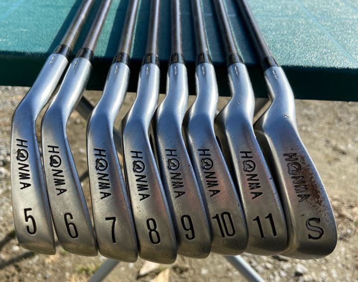 レフティー　Honma LB606 アイアン8本セット　中古