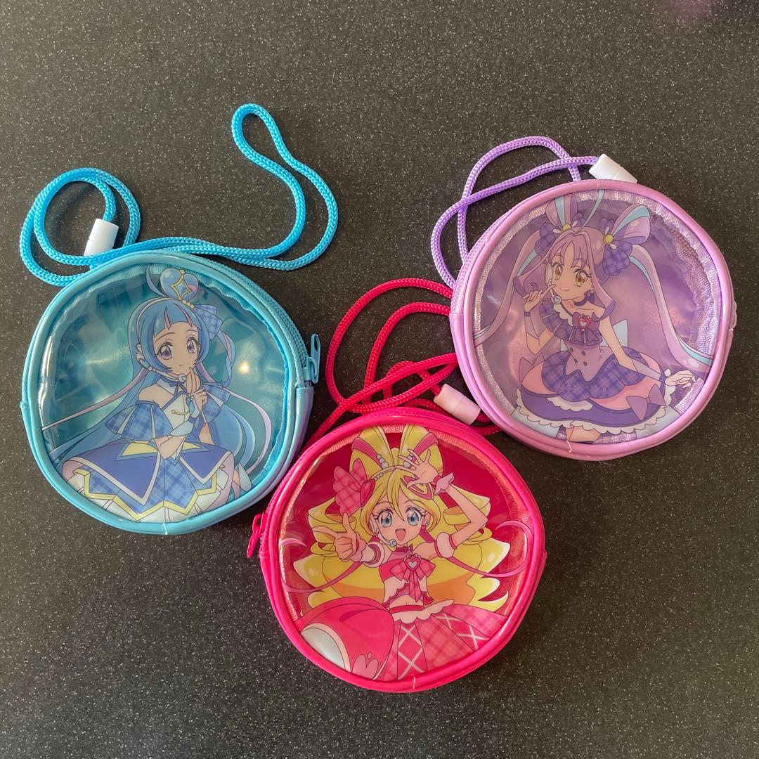 キミとアイドルプリキュア　丸型ポーチ