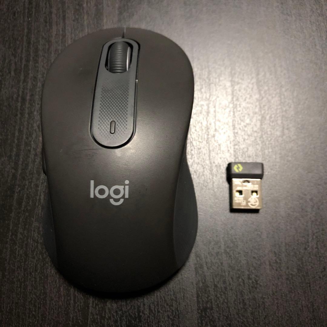 【新品電池付き】ロジクール M650 ワイヤレスマウス（グラファイト）